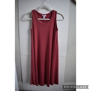 Abound Simple Mauve Mini Dress